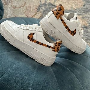 Nike Air Force 1 Low Pixel SE | White Leopard | 7.5
